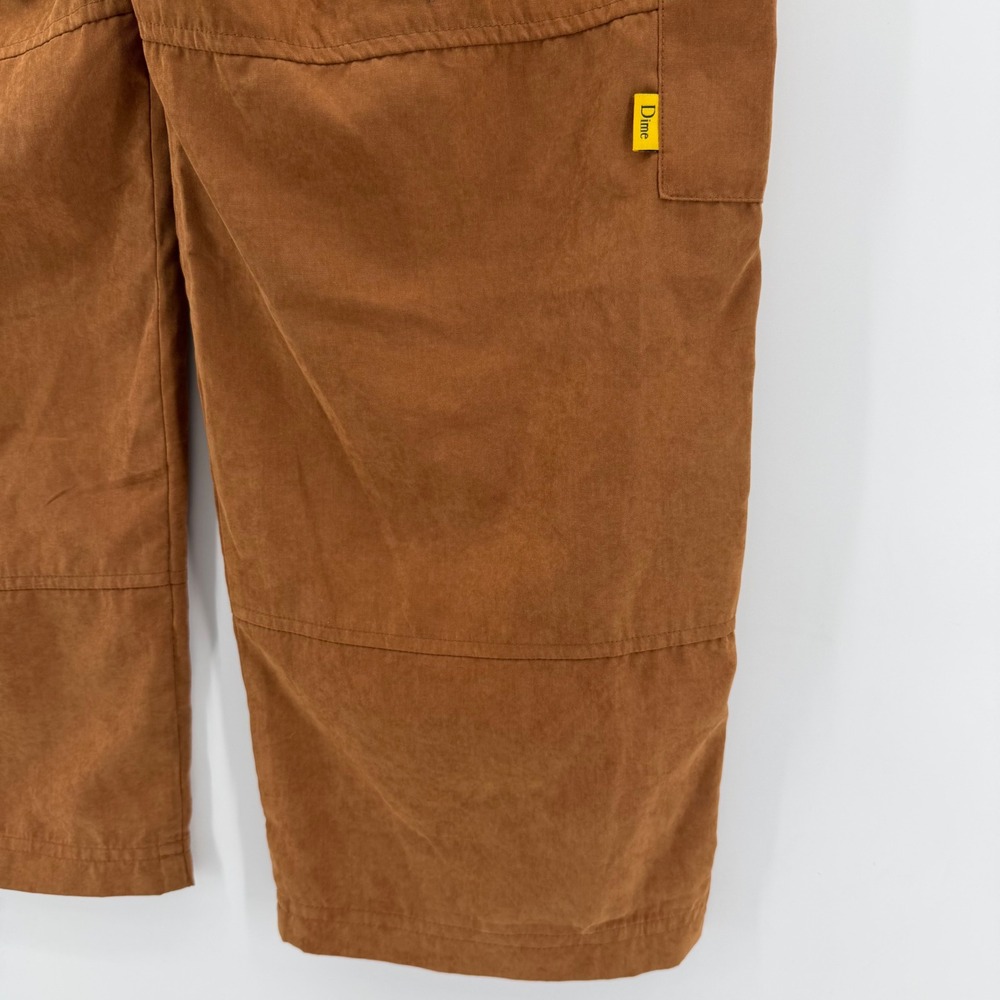 Dime Cargo Pants Men Medium Brown Integrated Belt Utility Skate Gorpcore - Picture 6 of 13